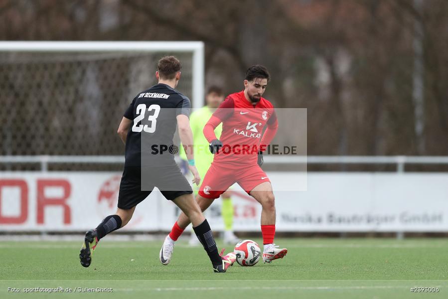 Sportanlage Am Schönbusch, Aschaffenburg, 03.02.2024, sport, action, BFV, Fussball, Februar 2024, Landesfreundschaftsspiele, TSV, VAS, TSV Seckmauern, SV Vatan Spor Aschaffenburg - Bild-ID: 2393006