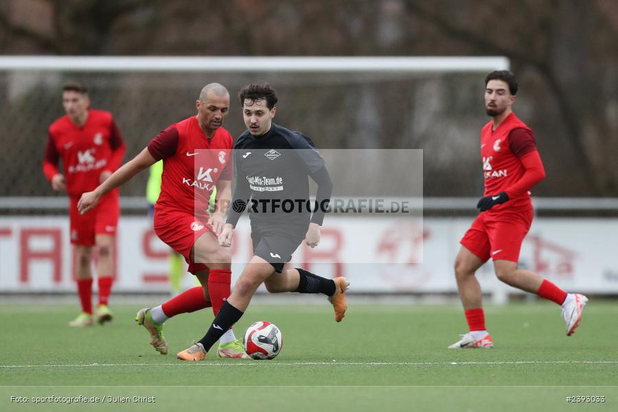 Sportanlage Am Schönbusch, Aschaffenburg, 03.02.2024, sport, action, BFV, Fussball, Februar 2024, Landesfreundschaftsspiele, TSV, VAS, TSV Seckmauern, SV Vatan Spor Aschaffenburg - Bild-ID: 2393033