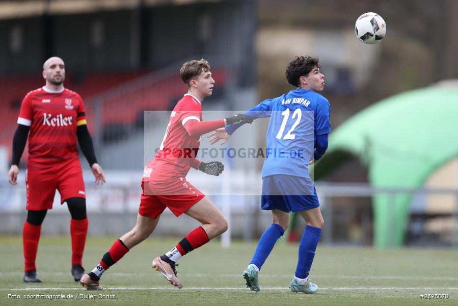 Sportgelände, Rimpar, 04.02.2024, sport, action, BFV, Fussball, Februar 2024, Landesfreundschaftsspiele, TSV, ASV, TSV Lohr, ASV Rimpar - Bild-ID: 2393070