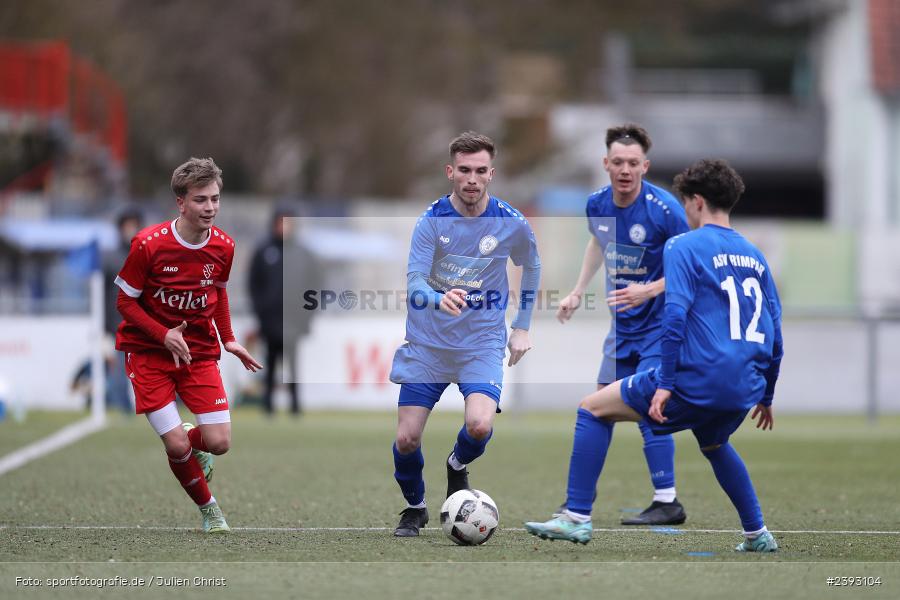 Sportgelände, Rimpar, 04.02.2024, sport, action, BFV, Fussball, Februar 2024, Landesfreundschaftsspiele, TSV, ASV, TSV Lohr, ASV Rimpar - Bild-ID: 2393104