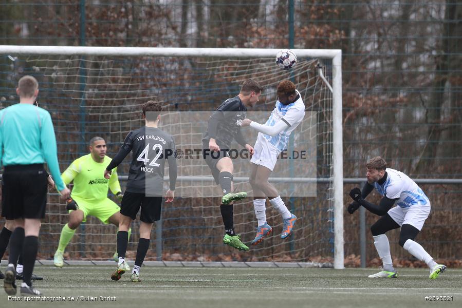 Hans-Stumpf-Sportanlage, Höchberg, 04.02.2024, sport, action, BFV, Fussball, Februar 2024, Landesfreundschaftsspiele, TSV, TGH, TSV Karlburg, TG Höchberg - Bild-ID: 2393321