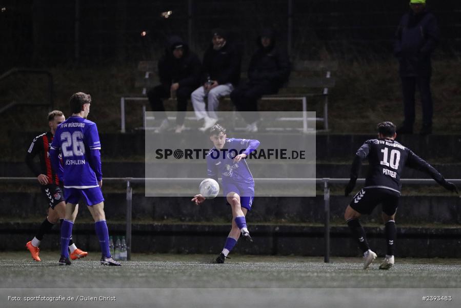 Sepp-Endres-Sportanlage, Würzburg, 06.02.2024, sport, action, BFV, Fussball, Februar 2024, Landesfreundschaftsspiele, TSV, WFV, TSV Aubstadt, Würzburger FV 04 - Bild-ID: 2393483