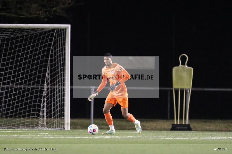 Sportgelände Am Schönbusch, Aschaffenburg, 09.02.2024, sport, action, BFV, Fussball, Februar 2024, Regionalfreundschaftsspiele, SGE, SVA, Eintracht Frankfurt U21, SV Viktoria Aschaffenburg - Bild-ID: 2393711