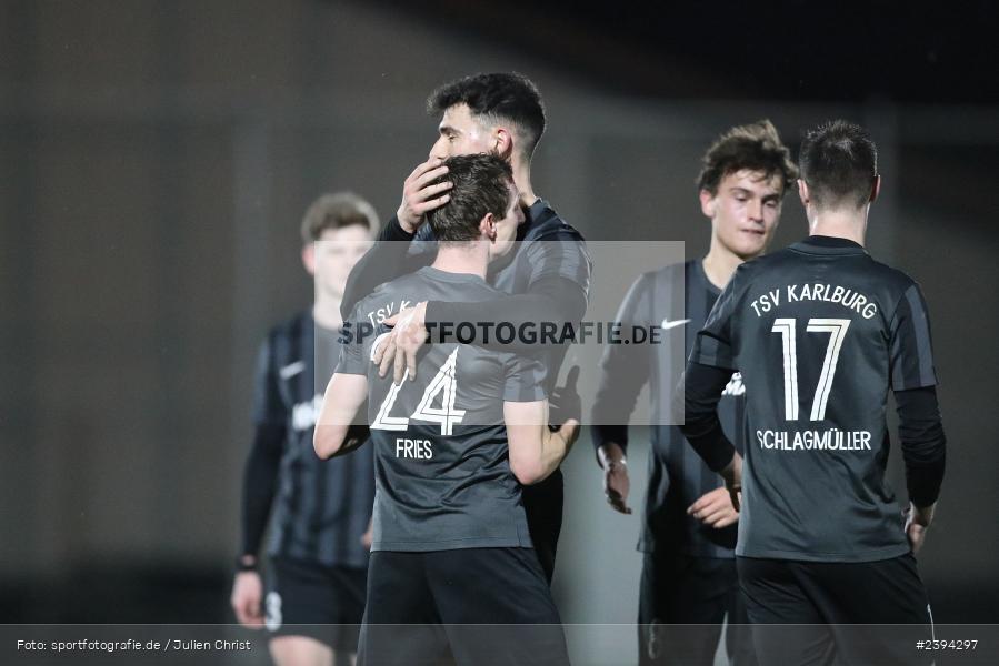 Kunstrasenspielfeld, Thüngersheim, 16.02.2024, sport, action, BFV, Fussball, Februar 2024, Regionalfreundschaftsspiele, TBB, TSV, TSV Tauberbischofsheim, TSV Karlburg - Bild-ID: 2394297