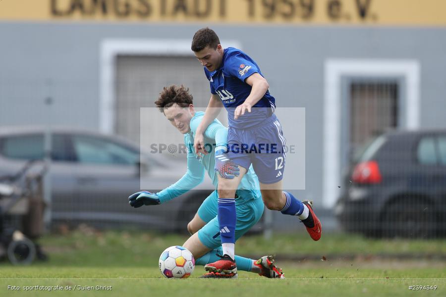 Sportgelände Langstadt, Babenhausen, 17.02.2024, sport, action, BFV, Fussball, Februar 2024, Regionalfreundschaftsspiele, Regionalliga Südwest, Regionalliga Bayern, TSG, SVA, TSG Hoffenheim U23, SV Viktoria Aschaffenburg - Bild-ID: 2394349 Sportgelände Langstadt, Babenhausen, 17.02.2024, sport, action, BFV, Fussball, Februar 2024, Regionalfreundschaftsspiele, Regionalliga Südwest, Regionalliga Bayern, TSG, SVA, TSG Hoffenheim U23, SV Viktoria Aschaffenburg - Bild-ID: 2394349