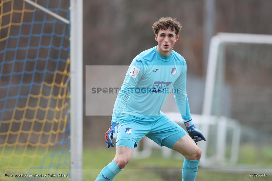Sportgelände Langstadt, Babenhausen, 17.02.2024, sport, action, BFV, Fussball, Februar 2024, Regionalfreundschaftsspiele, Regionalliga Südwest, Regionalliga Bayern, TSG, SVA, TSG Hoffenheim U23, SV Viktoria Aschaffenburg - Bild-ID: 2394360