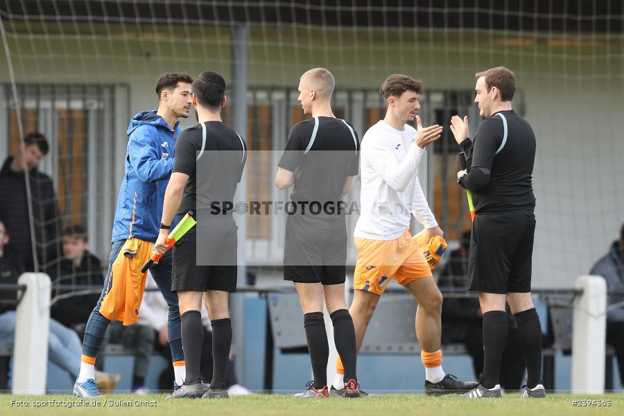 Sportgelände Langstadt, Babenhausen, 17.02.2024, sport, action, BFV, Fussball, Februar 2024, Regionalfreundschaftsspiele, Regionalliga Südwest, Regionalliga Bayern, TSG, SVA, TSG Hoffenheim U23, SV Viktoria Aschaffenburg - Bild-ID: 2394363