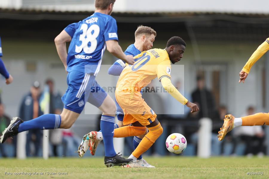 Sportgelände Langstadt, Babenhausen, 17.02.2024, sport, action, BFV, Fussball, Februar 2024, Regionalfreundschaftsspiele, Regionalliga Südwest, Regionalliga Bayern, TSG, SVA, TSG Hoffenheim U23, SV Viktoria Aschaffenburg - Bild-ID: 2394372