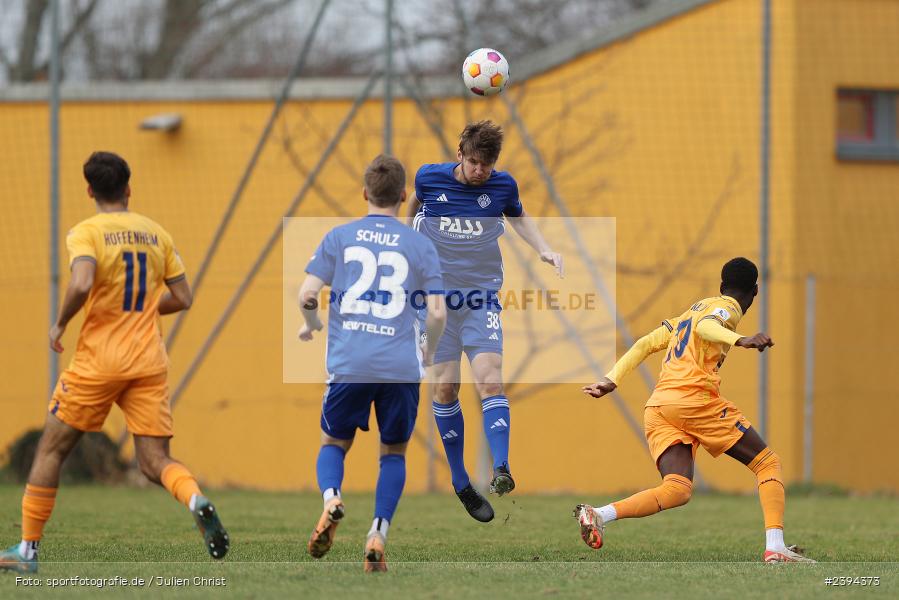 Sportgelände Langstadt, Babenhausen, 17.02.2024, sport, action, BFV, Fussball, Februar 2024, Regionalfreundschaftsspiele, Regionalliga Südwest, Regionalliga Bayern, TSG, SVA, TSG Hoffenheim U23, SV Viktoria Aschaffenburg - Bild-ID: 2394373 Sportgelände Langstadt, Babenhausen, 17.02.2024, sport, action, BFV, Fussball, Februar 2024, Regionalfreundschaftsspiele, Regionalliga Südwest, Regionalliga Bayern, TSG, SVA, TSG Hoffenheim U23, SV Viktoria Aschaffenburg - Bild-ID: 2394373