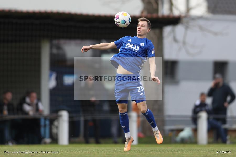 Sportgelände Langstadt, Babenhausen, 17.02.2024, sport, action, BFV, Fussball, Februar 2024, Regionalfreundschaftsspiele, Regionalliga Südwest, Regionalliga Bayern, TSG, SVA, TSG Hoffenheim U23, SV Viktoria Aschaffenburg - Bild-ID: 2394376 Sportgelände Langstadt, Babenhausen, 17.02.2024, sport, action, BFV, Fussball, Februar 2024, Regionalfreundschaftsspiele, Regionalliga Südwest, Regionalliga Bayern, TSG, SVA, TSG Hoffenheim U23, SV Viktoria Aschaffenburg - Bild-ID: 2394376