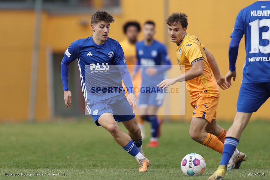 Sportgelände Langstadt, Babenhausen, 17.02.2024, sport, action, BFV, Fussball, Februar 2024, Regionalfreundschaftsspiele, Regionalliga Südwest, Regionalliga Bayern, TSG, SVA, TSG Hoffenheim U23, SV Viktoria Aschaffenburg - Bild-ID: 2394381 Sportgelände Langstadt, Babenhausen, 17.02.2024, sport, action, BFV, Fussball, Februar 2024, Regionalfreundschaftsspiele, Regionalliga Südwest, Regionalliga Bayern, TSG, SVA, TSG Hoffenheim U23, SV Viktoria Aschaffenburg - Bild-ID: 2394381