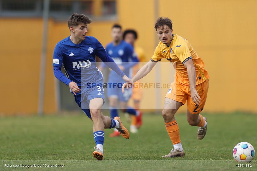 Sportgelände Langstadt, Babenhausen, 17.02.2024, sport, action, BFV, Fussball, Februar 2024, Regionalfreundschaftsspiele, Regionalliga Südwest, Regionalliga Bayern, TSG, SVA, TSG Hoffenheim U23, SV Viktoria Aschaffenburg - Bild-ID: 2394382 Sportgelände Langstadt, Babenhausen, 17.02.2024, sport, action, BFV, Fussball, Februar 2024, Regionalfreundschaftsspiele, Regionalliga Südwest, Regionalliga Bayern, TSG, SVA, TSG Hoffenheim U23, SV Viktoria Aschaffenburg - Bild-ID: 2394382