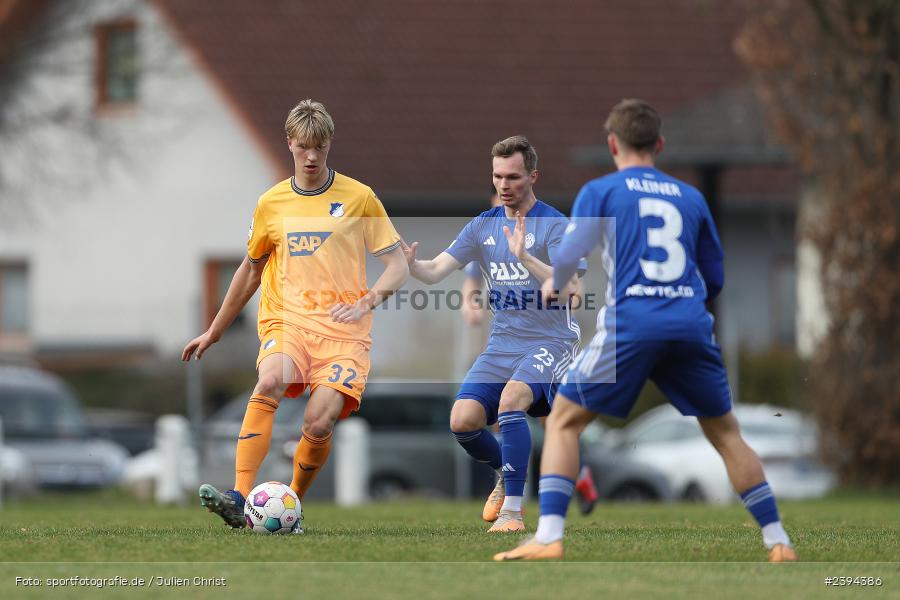 Sportgelände Langstadt, Babenhausen, 17.02.2024, sport, action, BFV, Fussball, Februar 2024, Regionalfreundschaftsspiele, Regionalliga Südwest, Regionalliga Bayern, TSG, SVA, TSG Hoffenheim U23, SV Viktoria Aschaffenburg - Bild-ID: 2394386 Sportgelände Langstadt, Babenhausen, 17.02.2024, sport, action, BFV, Fussball, Februar 2024, Regionalfreundschaftsspiele, Regionalliga Südwest, Regionalliga Bayern, TSG, SVA, TSG Hoffenheim U23, SV Viktoria Aschaffenburg - Bild-ID: 2394386