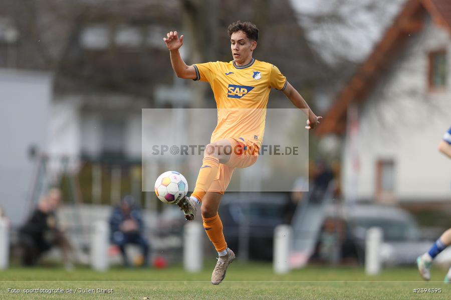 Sportgelände Langstadt, Babenhausen, 17.02.2024, sport, action, BFV, Fussball, Februar 2024, Regionalfreundschaftsspiele, Regionalliga Südwest, Regionalliga Bayern, TSG, SVA, TSG Hoffenheim U23, SV Viktoria Aschaffenburg - Bild-ID: 2394395