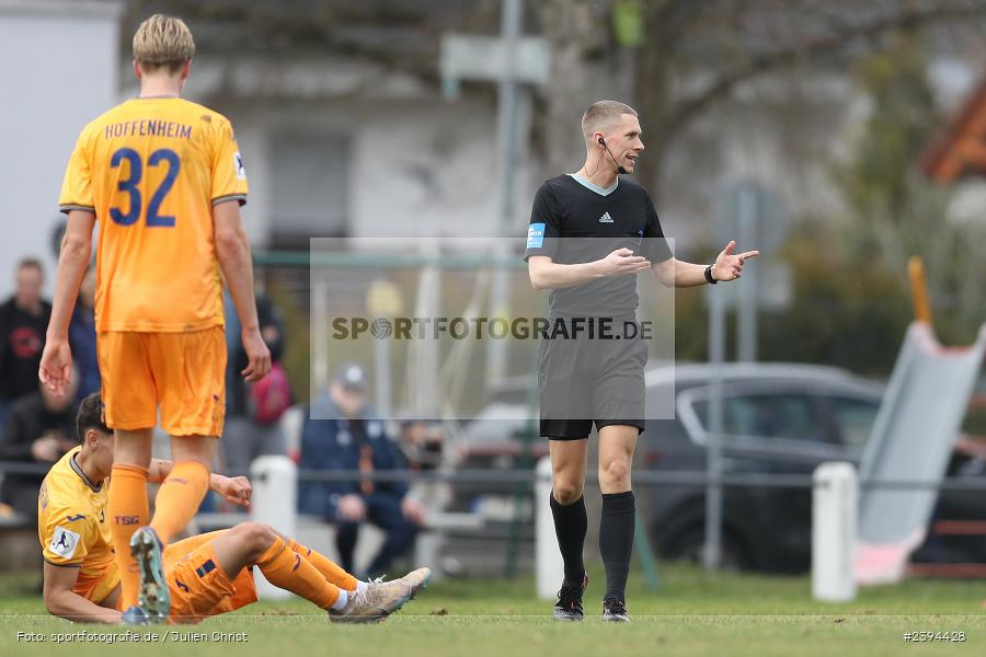 Sportgelände Langstadt, Babenhausen, 17.02.2024, sport, action, BFV, Fussball, Februar 2024, Regionalfreundschaftsspiele, Regionalliga Südwest, Regionalliga Bayern, TSG, SVA, TSG Hoffenheim U23, SV Viktoria Aschaffenburg - Bild-ID: 2394428 Sportgelände Langstadt, Babenhausen, 17.02.2024, sport, action, BFV, Fussball, Februar 2024, Regionalfreundschaftsspiele, Regionalliga Südwest, Regionalliga Bayern, TSG, SVA, TSG Hoffenheim U23, SV Viktoria Aschaffenburg - Bild-ID: 2394428