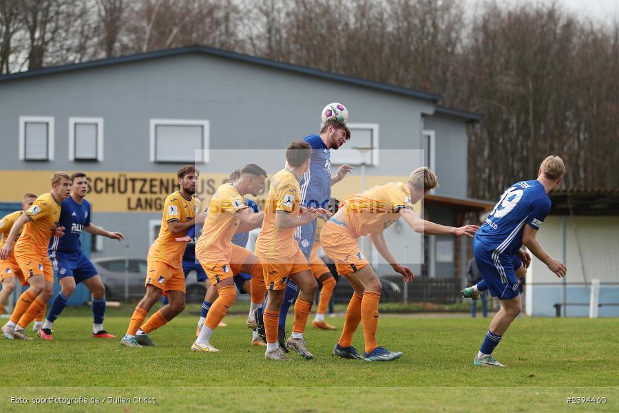 Sportgelände Langstadt, Babenhausen, 17.02.2024, sport, action, BFV, Fussball, Februar 2024, Regionalfreundschaftsspiele, Regionalliga Südwest, Regionalliga Bayern, TSG, SVA, TSG Hoffenheim U23, SV Viktoria Aschaffenburg - Bild-ID: 2394460 Sportgelände Langstadt, Babenhausen, 17.02.2024, sport, action, BFV, Fussball, Februar 2024, Regionalfreundschaftsspiele, Regionalliga Südwest, Regionalliga Bayern, TSG, SVA, TSG Hoffenheim U23, SV Viktoria Aschaffenburg - Bild-ID: 2394460