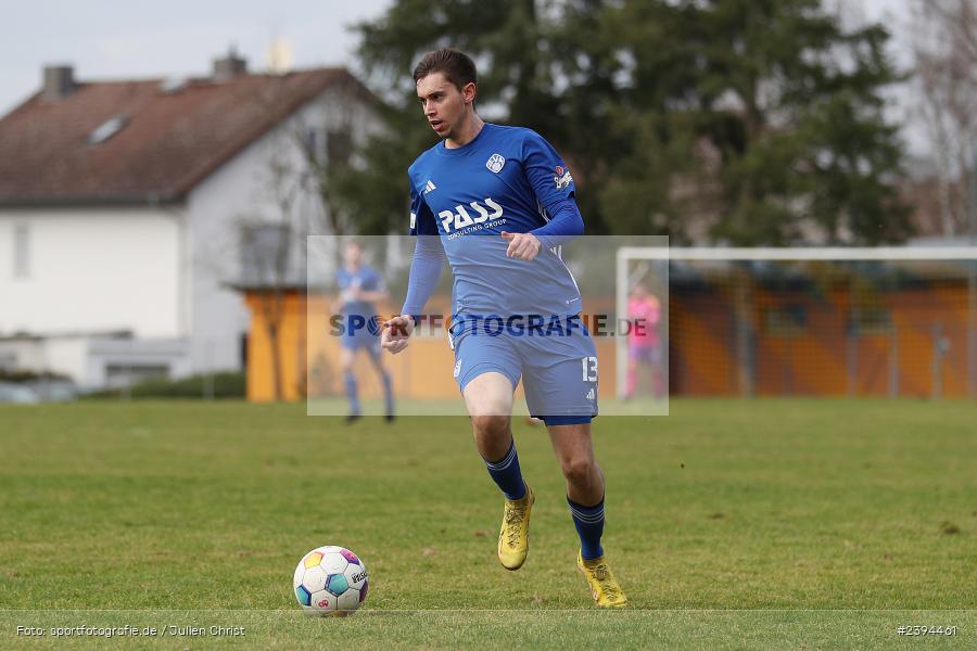 Sportgelände Langstadt, Babenhausen, 17.02.2024, sport, action, BFV, Fussball, Februar 2024, Regionalfreundschaftsspiele, Regionalliga Südwest, Regionalliga Bayern, TSG, SVA, TSG Hoffenheim U23, SV Viktoria Aschaffenburg - Bild-ID: 2394461