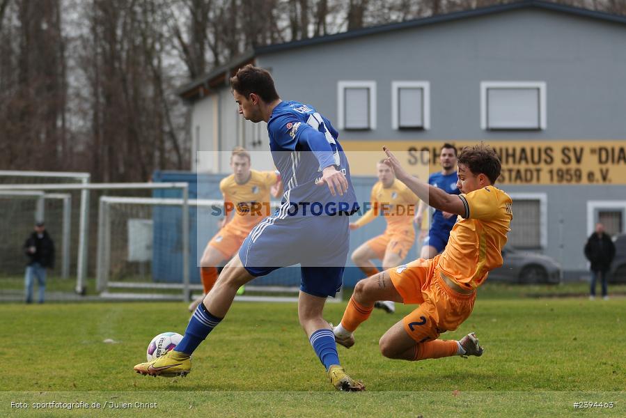 Sportgelände Langstadt, Babenhausen, 17.02.2024, sport, action, BFV, Fussball, Februar 2024, Regionalfreundschaftsspiele, Regionalliga Südwest, Regionalliga Bayern, TSG, SVA, TSG Hoffenheim U23, SV Viktoria Aschaffenburg - Bild-ID: 2394463