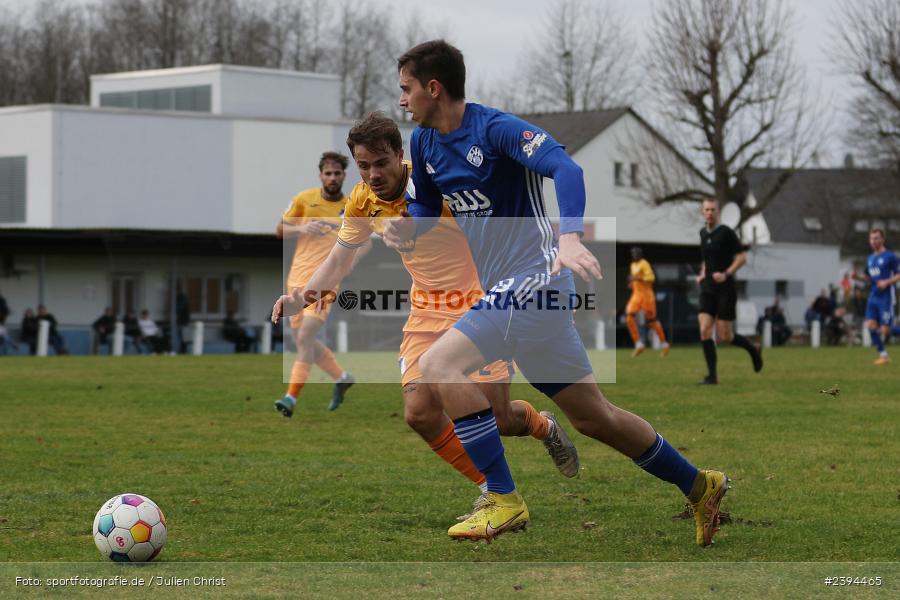 Sportgelände Langstadt, Babenhausen, 17.02.2024, sport, action, BFV, Fussball, Februar 2024, Regionalfreundschaftsspiele, Regionalliga Südwest, Regionalliga Bayern, TSG, SVA, TSG Hoffenheim U23, SV Viktoria Aschaffenburg - Bild-ID: 2394465