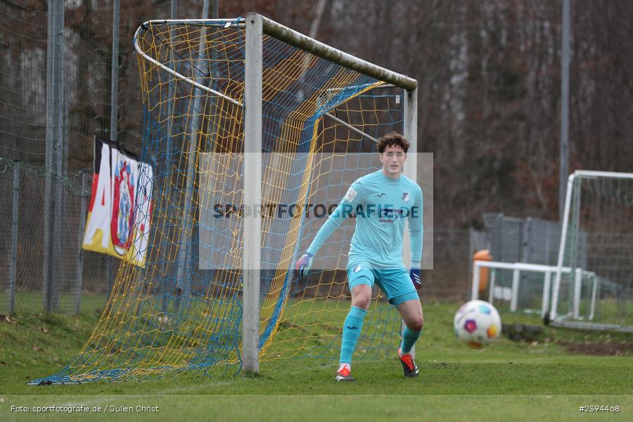 Sportgelände Langstadt, Babenhausen, 17.02.2024, sport, action, BFV, Fussball, Februar 2024, Regionalfreundschaftsspiele, Regionalliga Südwest, Regionalliga Bayern, TSG, SVA, TSG Hoffenheim U23, SV Viktoria Aschaffenburg - Bild-ID: 2394468