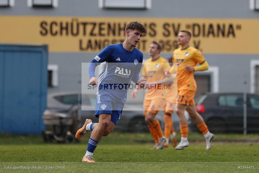 Sportgelände Langstadt, Babenhausen, 17.02.2024, sport, action, BFV, Fussball, Februar 2024, Regionalfreundschaftsspiele, Regionalliga Südwest, Regionalliga Bayern, TSG, SVA, TSG Hoffenheim U23, SV Viktoria Aschaffenburg - Bild-ID: 2394471