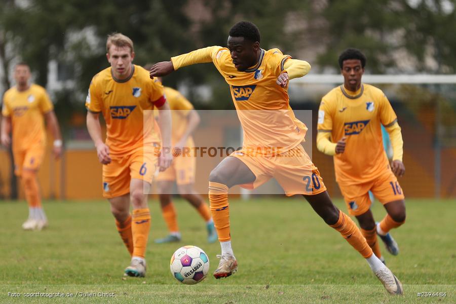 Sportgelände Langstadt, Babenhausen, 17.02.2024, sport, action, BFV, Fussball, Februar 2024, Regionalfreundschaftsspiele, Regionalliga Südwest, Regionalliga Bayern, TSG, SVA, TSG Hoffenheim U23, SV Viktoria Aschaffenburg - Bild-ID: 2394484