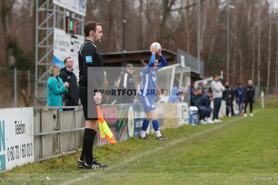 Sportgelände Langstadt, Babenhausen, 17.02.2024, sport, action, BFV, Fussball, Februar 2024, Regionalfreundschaftsspiele, Regionalliga Südwest, Regionalliga Bayern, TSG, SVA, TSG Hoffenheim U23, SV Viktoria Aschaffenburg - Bild-ID: 2394488