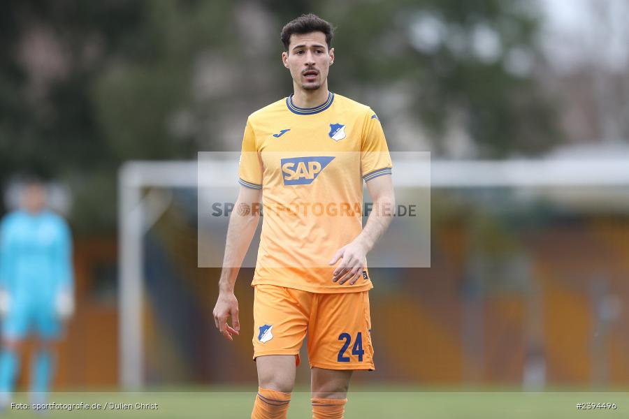 Sportgelände Langstadt, Babenhausen, 17.02.2024, sport, action, BFV, Fussball, Februar 2024, Regionalfreundschaftsspiele, Regionalliga Südwest, Regionalliga Bayern, TSG, SVA, TSG Hoffenheim U23, SV Viktoria Aschaffenburg - Bild-ID: 2394496