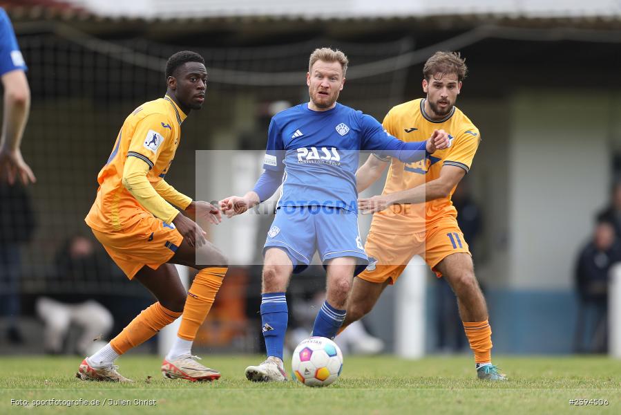 Sportgelände Langstadt, Babenhausen, 17.02.2024, sport, action, BFV, Fussball, Februar 2024, Regionalfreundschaftsspiele, Regionalliga Südwest, Regionalliga Bayern, TSG, SVA, TSG Hoffenheim U23, SV Viktoria Aschaffenburg - Bild-ID: 2394506