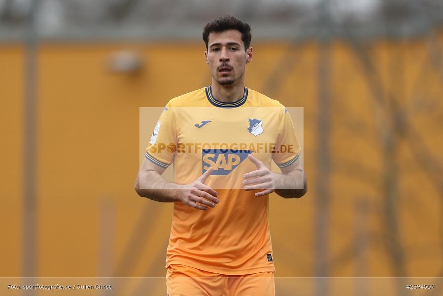 Sportgelände Langstadt, Babenhausen, 17.02.2024, sport, action, BFV, Fussball, Februar 2024, Regionalfreundschaftsspiele, Regionalliga Südwest, Regionalliga Bayern, TSG, SVA, TSG Hoffenheim U23, SV Viktoria Aschaffenburg - Bild-ID: 2394507