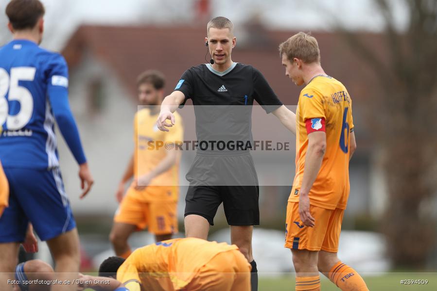 Sportgelände Langstadt, Babenhausen, 17.02.2024, sport, action, BFV, Fussball, Februar 2024, Regionalfreundschaftsspiele, Regionalliga Südwest, Regionalliga Bayern, TSG, SVA, TSG Hoffenheim U23, SV Viktoria Aschaffenburg - Bild-ID: 2394509
