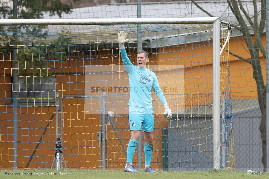 Sportgelände Langstadt, Babenhausen, 17.02.2024, sport, action, BFV, Fussball, Februar 2024, Regionalfreundschaftsspiele, Regionalliga Südwest, Regionalliga Bayern, TSG, SVA, TSG Hoffenheim U23, SV Viktoria Aschaffenburg - Bild-ID: 2394513