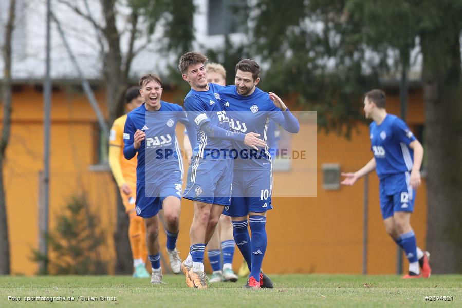 Sportgelände Langstadt, Babenhausen, 17.02.2024, sport, action, BFV, Fussball, Februar 2024, Regionalfreundschaftsspiele, Regionalliga Südwest, Regionalliga Bayern, TSG, SVA, TSG Hoffenheim U23, SV Viktoria Aschaffenburg - Bild-ID: 2394521