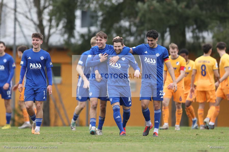 Sportgelände Langstadt, Babenhausen, 17.02.2024, sport, action, BFV, Fussball, Februar 2024, Regionalfreundschaftsspiele, Regionalliga Südwest, Regionalliga Bayern, TSG, SVA, TSG Hoffenheim U23, SV Viktoria Aschaffenburg - Bild-ID: 2394526