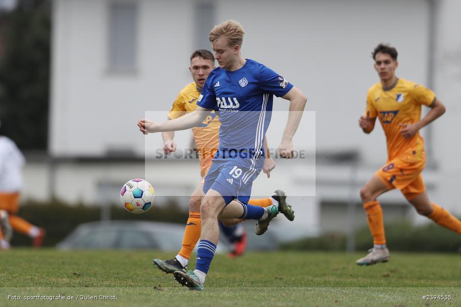 Sportgelände Langstadt, Babenhausen, 17.02.2024, sport, action, BFV, Fussball, Februar 2024, Regionalfreundschaftsspiele, Regionalliga Südwest, Regionalliga Bayern, TSG, SVA, TSG Hoffenheim U23, SV Viktoria Aschaffenburg - Bild-ID: 2394535 Sportgelände Langstadt, Babenhausen, 17.02.2024, sport, action, BFV, Fussball, Februar 2024, Regionalfreundschaftsspiele, Regionalliga Südwest, Regionalliga Bayern, TSG, SVA, TSG Hoffenheim U23, SV Viktoria Aschaffenburg - Bild-ID: 2394535