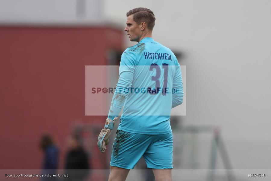 Sportgelände Langstadt, Babenhausen, 17.02.2024, sport, action, BFV, Fussball, Februar 2024, Regionalfreundschaftsspiele, Regionalliga Südwest, Regionalliga Bayern, TSG, SVA, TSG Hoffenheim U23, SV Viktoria Aschaffenburg - Bild-ID: 2394548