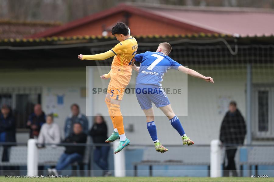 Sportgelände Langstadt, Babenhausen, 17.02.2024, sport, action, BFV, Fussball, Februar 2024, Regionalfreundschaftsspiele, Regionalliga Südwest, Regionalliga Bayern, TSG, SVA, TSG Hoffenheim U23, SV Viktoria Aschaffenburg - Bild-ID: 2394559