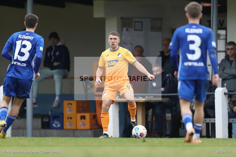 Sportgelände Langstadt, Babenhausen, 17.02.2024, sport, action, BFV, Fussball, Februar 2024, Regionalfreundschaftsspiele, Regionalliga Südwest, Regionalliga Bayern, TSG, SVA, TSG Hoffenheim U23, SV Viktoria Aschaffenburg - Bild-ID: 2394567