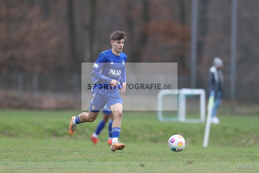 Sportgelände Langstadt, Babenhausen, 17.02.2024, sport, action, BFV, Fussball, Februar 2024, Regionalfreundschaftsspiele, Regionalliga Südwest, Regionalliga Bayern, TSG, SVA, TSG Hoffenheim U23, SV Viktoria Aschaffenburg - Bild-ID: 2394569