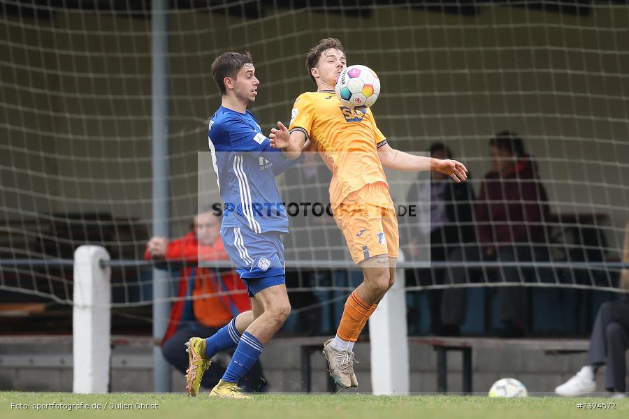 Sportgelände Langstadt, Babenhausen, 17.02.2024, sport, action, BFV, Fussball, Februar 2024, Regionalfreundschaftsspiele, Regionalliga Südwest, Regionalliga Bayern, TSG, SVA, TSG Hoffenheim U23, SV Viktoria Aschaffenburg - Bild-ID: 2394572