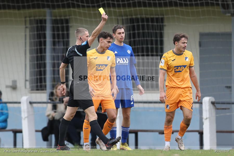 Sportgelände Langstadt, Babenhausen, 17.02.2024, sport, action, BFV, Fussball, Februar 2024, Regionalfreundschaftsspiele, Regionalliga Südwest, Regionalliga Bayern, TSG, SVA, TSG Hoffenheim U23, SV Viktoria Aschaffenburg - Bild-ID: 2394579