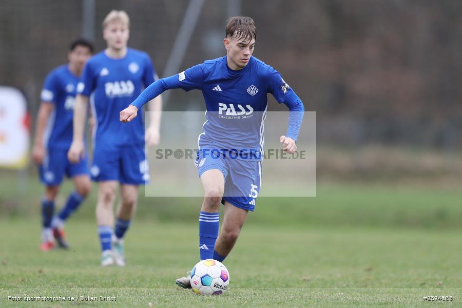 Sportgelände Langstadt, Babenhausen, 17.02.2024, sport, action, BFV, Fussball, Februar 2024, Regionalfreundschaftsspiele, Regionalliga Südwest, Regionalliga Bayern, TSG, SVA, TSG Hoffenheim U23, SV Viktoria Aschaffenburg - Bild-ID: 2394583