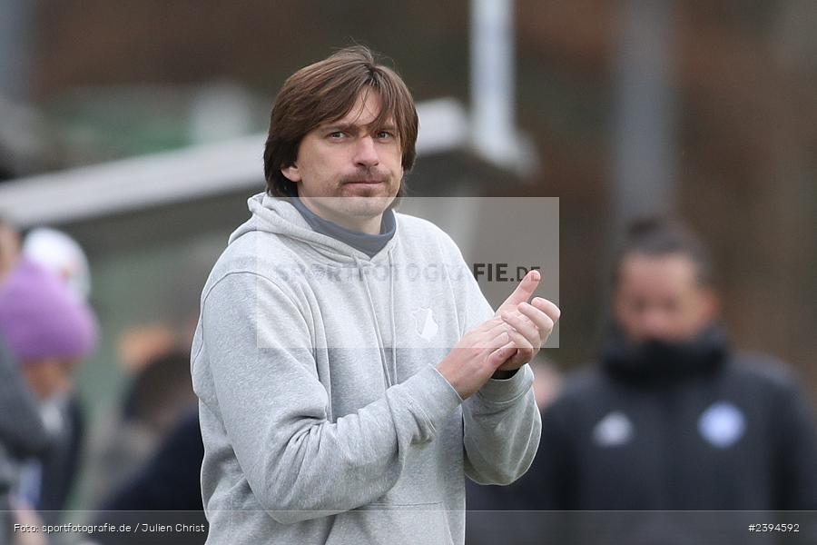 Sportgelände Langstadt, Babenhausen, 17.02.2024, sport, action, BFV, Fussball, Februar 2024, Regionalfreundschaftsspiele, Regionalliga Südwest, Regionalliga Bayern, TSG, SVA, TSG Hoffenheim U23, SV Viktoria Aschaffenburg - Bild-ID: 2394592