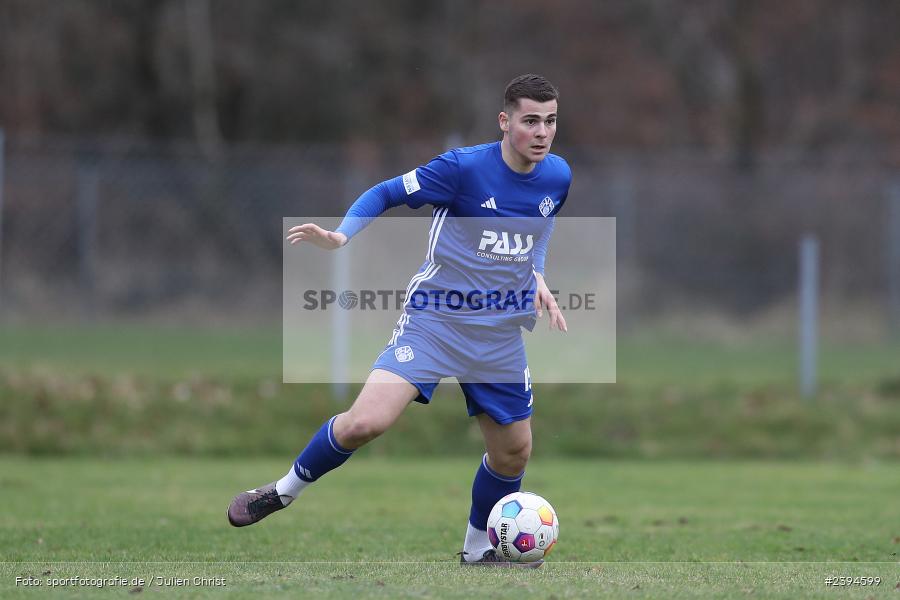 Sportgelände Langstadt, Babenhausen, 17.02.2024, sport, action, BFV, Fussball, Februar 2024, Regionalfreundschaftsspiele, Regionalliga Südwest, Regionalliga Bayern, TSG, SVA, TSG Hoffenheim U23, SV Viktoria Aschaffenburg - Bild-ID: 2394599