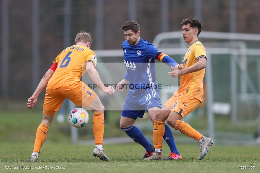 Sportgelände Langstadt, Babenhausen, 17.02.2024, sport, action, BFV, Fussball, Februar 2024, Regionalfreundschaftsspiele, Regionalliga Südwest, Regionalliga Bayern, TSG, SVA, TSG Hoffenheim U23, SV Viktoria Aschaffenburg - Bild-ID: 2394607