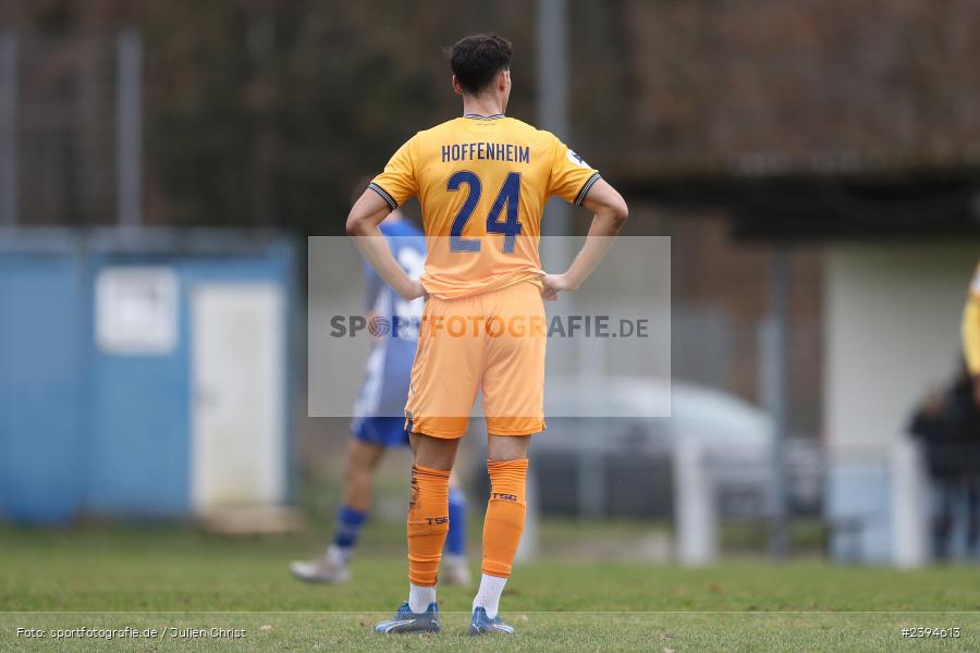 Sportgelände Langstadt, Babenhausen, 17.02.2024, sport, action, BFV, Fussball, Februar 2024, Regionalfreundschaftsspiele, Regionalliga Südwest, Regionalliga Bayern, TSG, SVA, TSG Hoffenheim U23, SV Viktoria Aschaffenburg - Bild-ID: 2394613