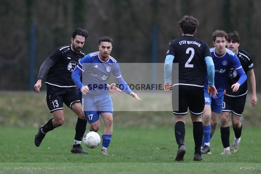 ETSV Sportgelände, Würzburg, 18.02.2024, sport, action, BFV, Fussball, Februar 2024, Bezirksliga Unterfranken West, TSV, ETSV, TSV Heimbuchenthal, ETSV Würzburg - Bild-ID: 2394714 ETSV Sportgelände, Würzburg, 18.02.2024, sport, action, BFV, Fussball, Februar 2024, Bezirksliga Unterfranken West, TSV, ETSV, TSV Heimbuchenthal, ETSV Würzburg - Bild-ID: 2394714