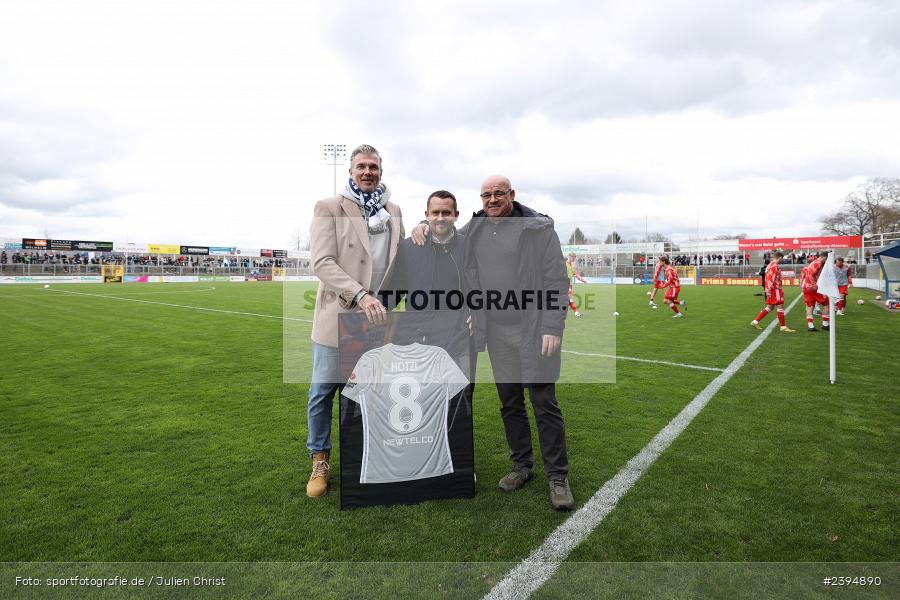 Stadion am Schönbusch, Aschaffenburg, 24.02.2024, sport, action, BFV, Fussball, Februar 2024, Regionalliga Bayern, FCB, SVA, FC Bayern München II, SV Viktoria Aschaffenburg - Bild-ID: 2394890