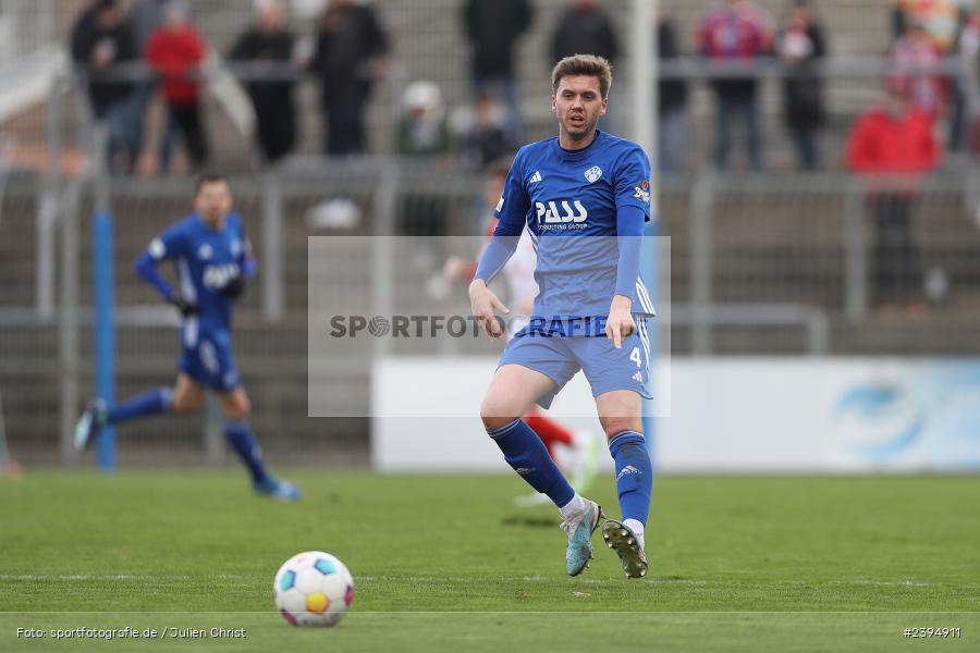 Stadion am Schönbusch, Aschaffenburg, 24.02.2024, sport, action, BFV, Fussball, Februar 2024, Regionalliga Bayern, FCB, SVA, FC Bayern München II, SV Viktoria Aschaffenburg - Bild-ID: 2394911