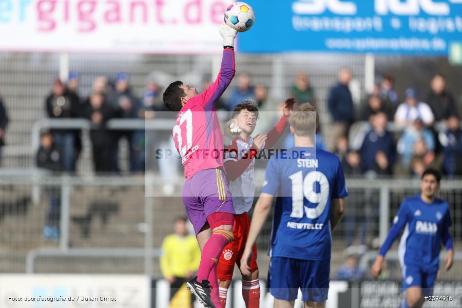Stadion am Schönbusch, Aschaffenburg, 24.02.2024, sport, action, BFV, Fussball, Februar 2024, Regionalliga Bayern, FCB, SVA, FC Bayern München II, SV Viktoria Aschaffenburg - Bild-ID: 2394916 Stadion am Schönbusch, Aschaffenburg, 24.02.2024, sport, action, BFV, Fussball, Februar 2024, Regionalliga Bayern, FCB, SVA, FC Bayern München II, SV Viktoria Aschaffenburg - Bild-ID: 2394916